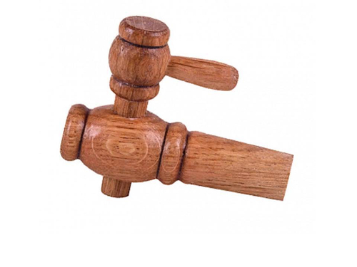 Кран для дубовой бочки (проварен в воске)
