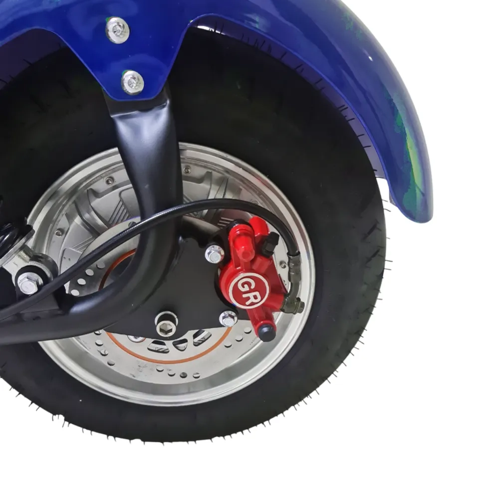 Электроскутер Citycoco GT E30 синий