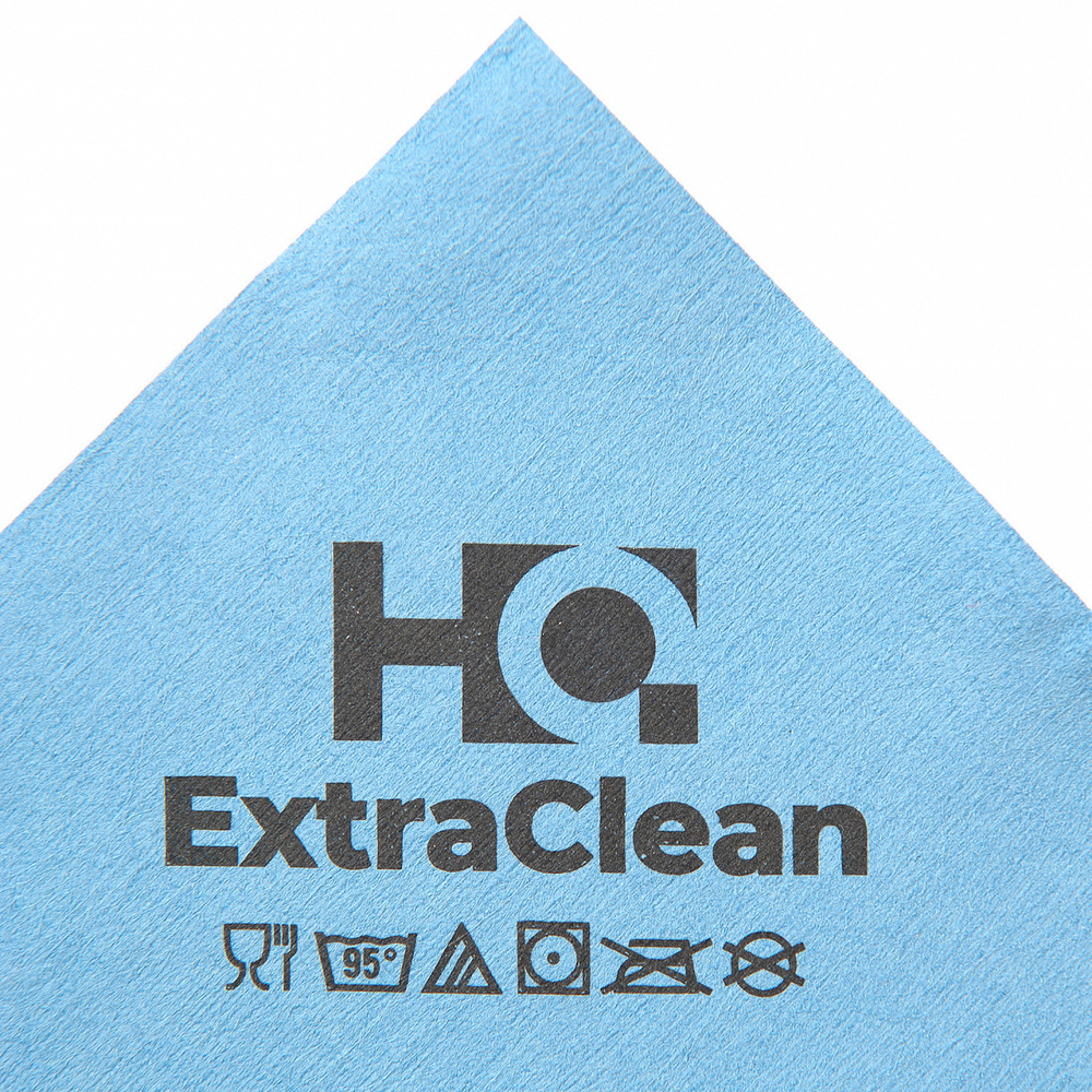 Салфетка нетканая микроволоконная ExtraClean, синяя, 5 шт, 40*40 см, 130 г/м², HQ Profiline /10/1