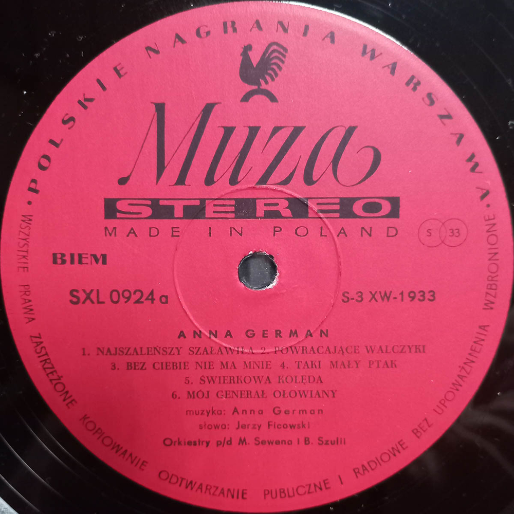 Anna German / To Chyba Maj (LP)