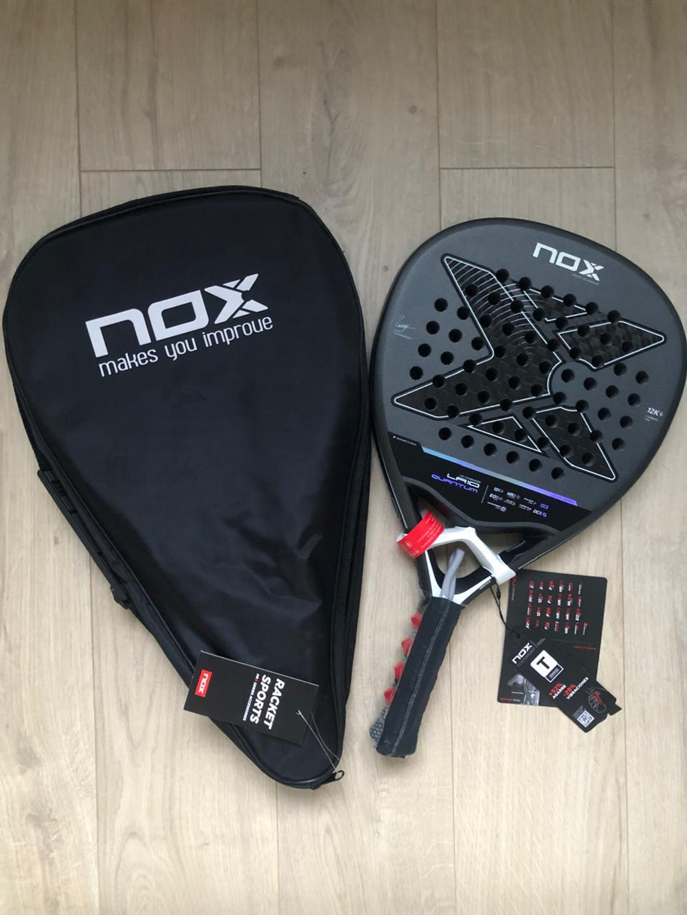 Ракетка для падел Nox LA10 Quantum 12K 2.5