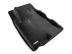 Коврики салона для CHEVROLET Captiva (2006-2016) / OPEL Antara (2007-2016) Euromat 3D EVA черные Арт EM3DEVA-001503