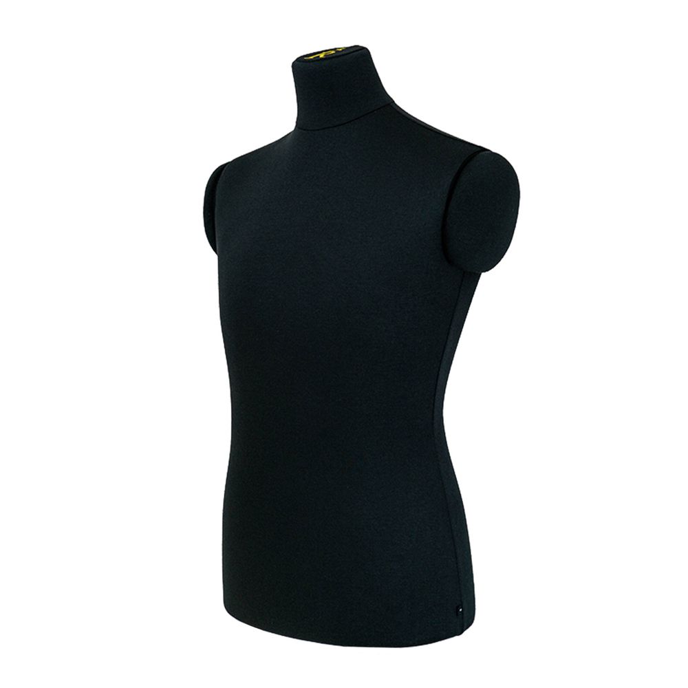 Манекен портновский мужской Генри, комплект Стандарт, цвет черный, размер S, в комплекте подставка «Звезда» и магнит-трафарет