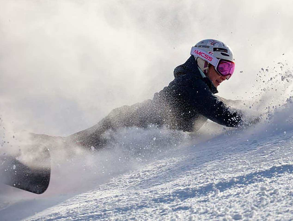 Очки горнолыжные Amicss Goggle White/Frash pink