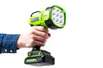 Аккумуляторный светодиодный фонарь прожектор Greenworks, G24SL, 3401207,24v, без АКБ и ЗУ