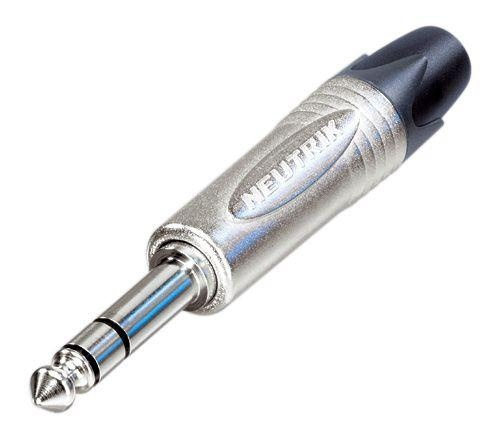 NEUTRIK NP3X - Коннектор джек стерео, кабельный, 6.3 мм, корпус металл, цвет - никель