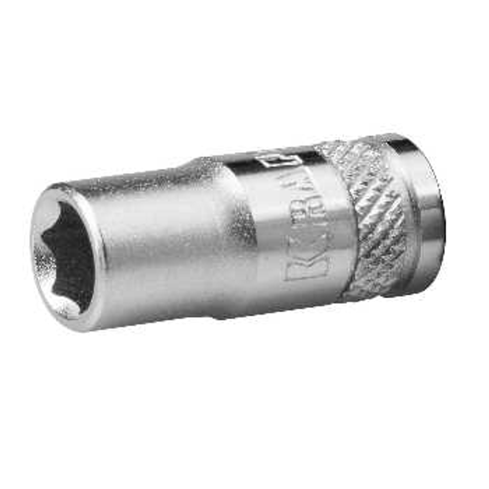Торцовая головка хромосатинированная 1/4", 10 мм KRAFTOOL, 27815-10_z01
