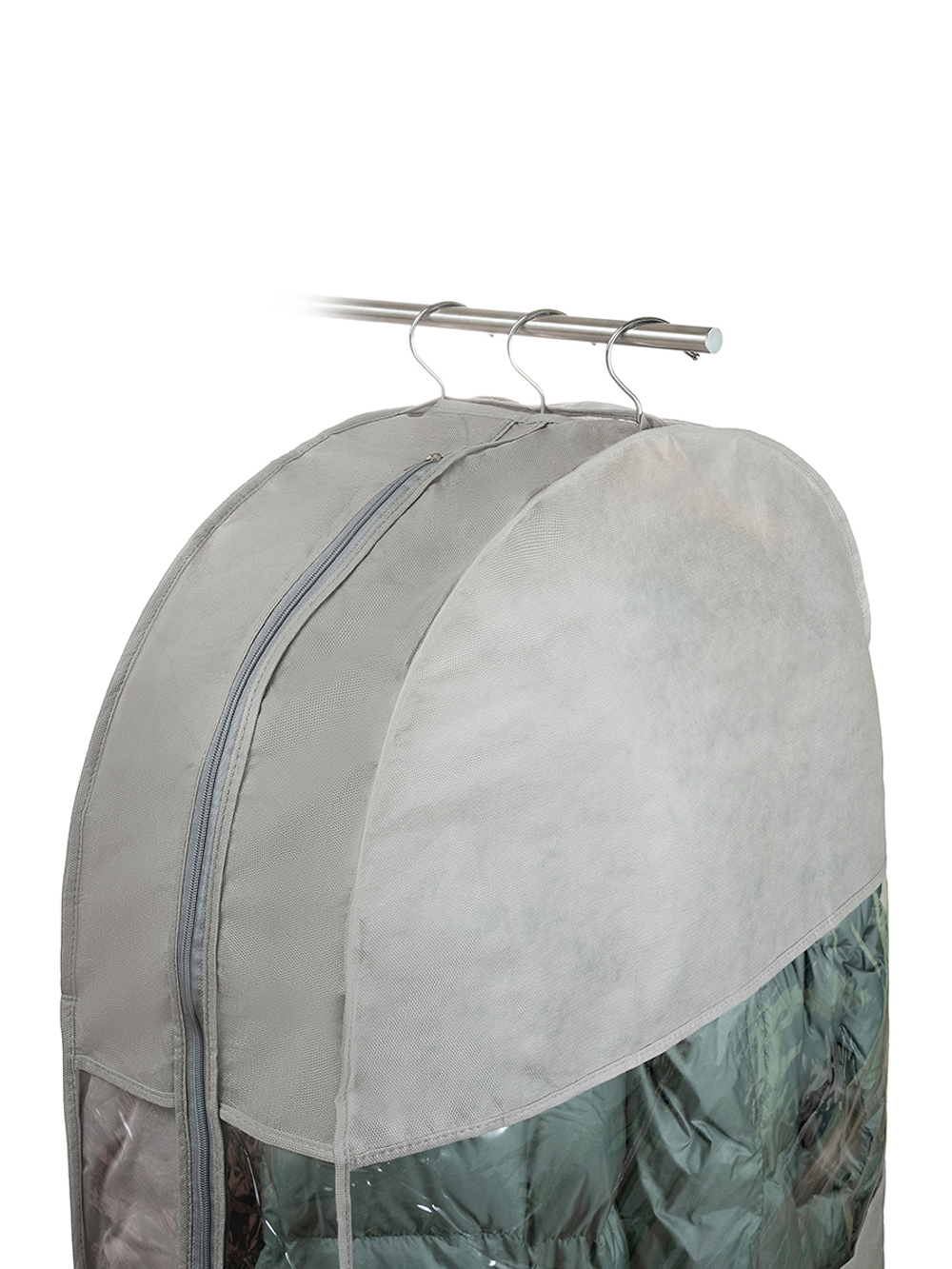 Чехол для одежды двойной короткий 100х60х20 см, Лондон