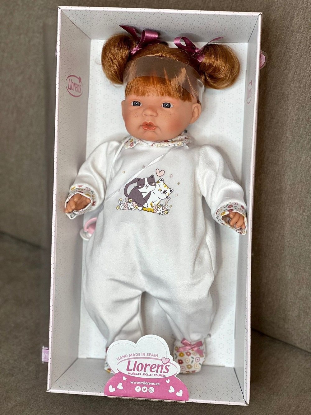 Кукла Llorens мягконабивная 38см Joelle (13854)