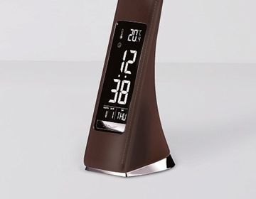 Настольная светодиодная лампа DE510 BR 6W 3000-6400K коричневый Desk Ambrella