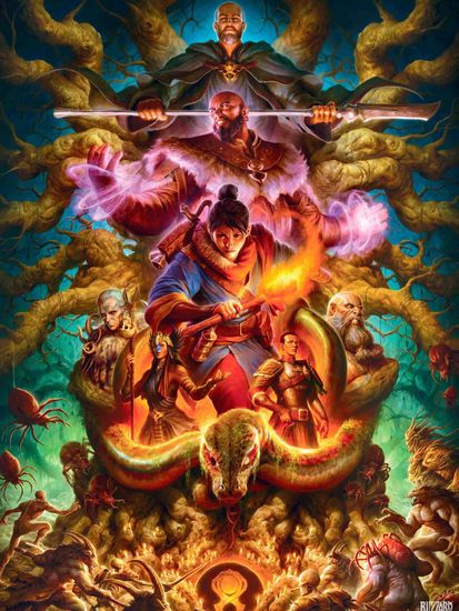 Пазл Good Loot Diablo IV Horadrim - 1000 элементов (Gaming серия) / Пазл по мотивам игры «Diablo IV», Хорадрим