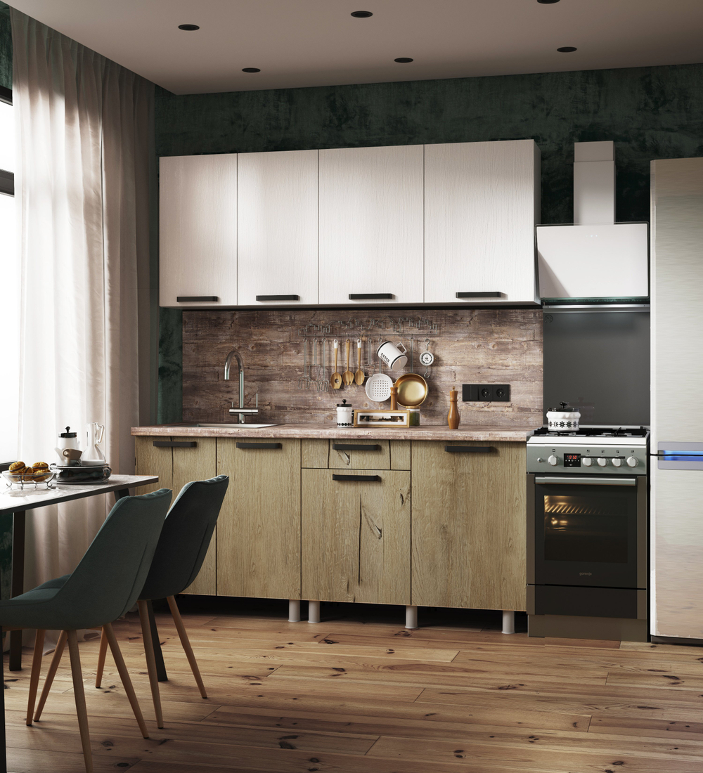 Кухня БЕРН готовое решение 1,8м