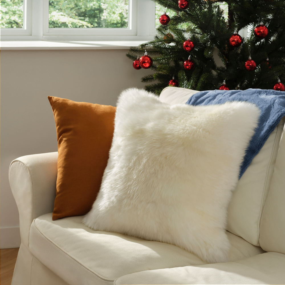 Чехол на подушку IKEA KRAKKRASSING, Белый, 50x50 см