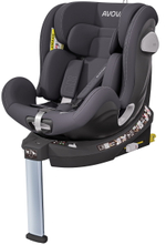 Автокресло Avova Swan Fix i-Size 0-1-2 (40-125 см, 0-25 кг) Koala Grey, темно-серый
