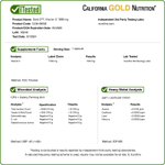 California Gold Nutrition, Gold C™, витамин C класса USP, 1000 мг, 240 растительных капсул