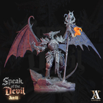 Grand Alliance Chaos Chaos Daemons Демон-принц миниатюра для dnd, днд, pathfinder, фентези, Настольная игра, НРИ, Варгейм, РПГ