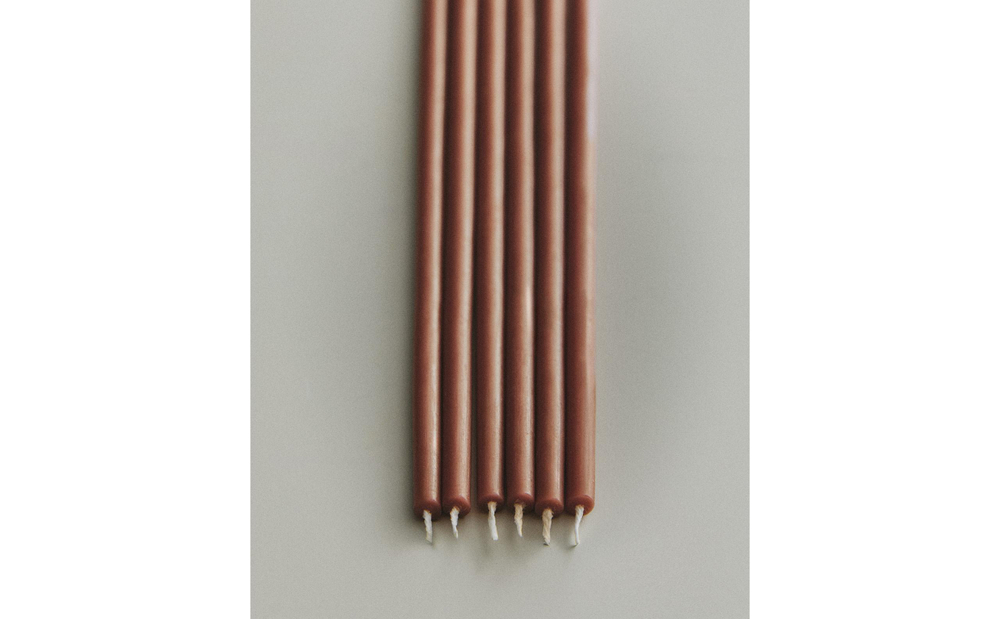 Декоративная свеча Zara Home, 26 см, 10 шт., 3361/065