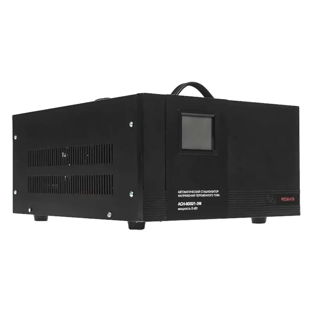 Ресанта АСН-8000/1-ЭМ однофазный стабилизатор напряжения 63/1/7