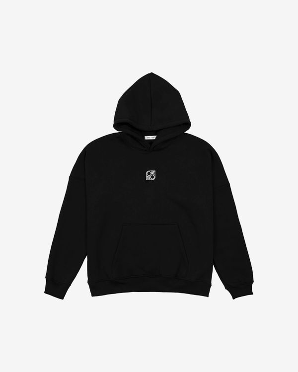 Худи "BASIC" Начес Черный - фото 1