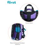 Ранец Först F-Top "Pink tiger" 36*28*15 см, 2 отделения, 2 кармана, анатомическая спинка