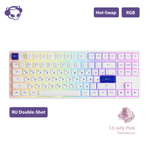 AKKO 5087S /Black&Gold/USB Cable/RGB/Hot Swap/V3 Cream Yellow Switch