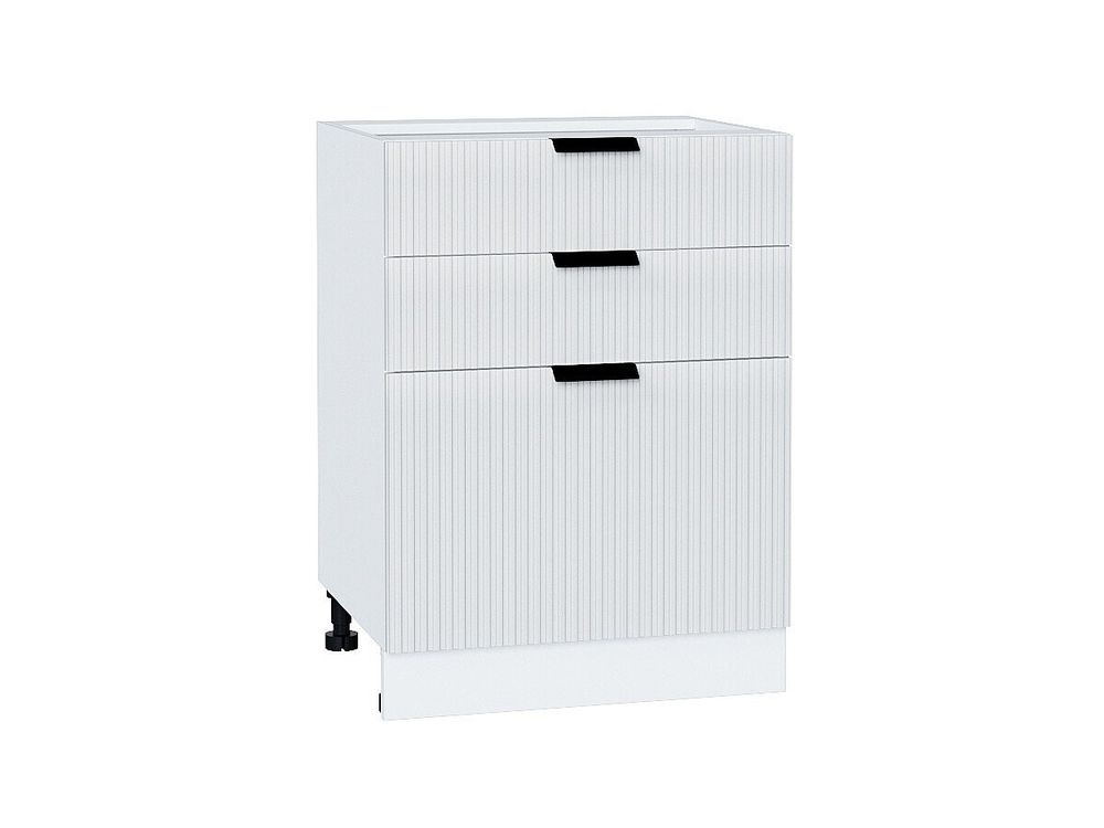 Шкаф нижний с 3-мя ящиками Евро Лайн