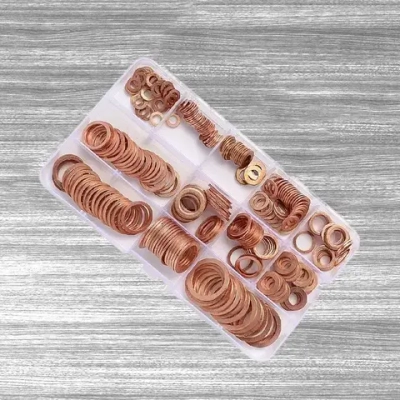 Шайбы уплотнительные медные в наборе 300шт