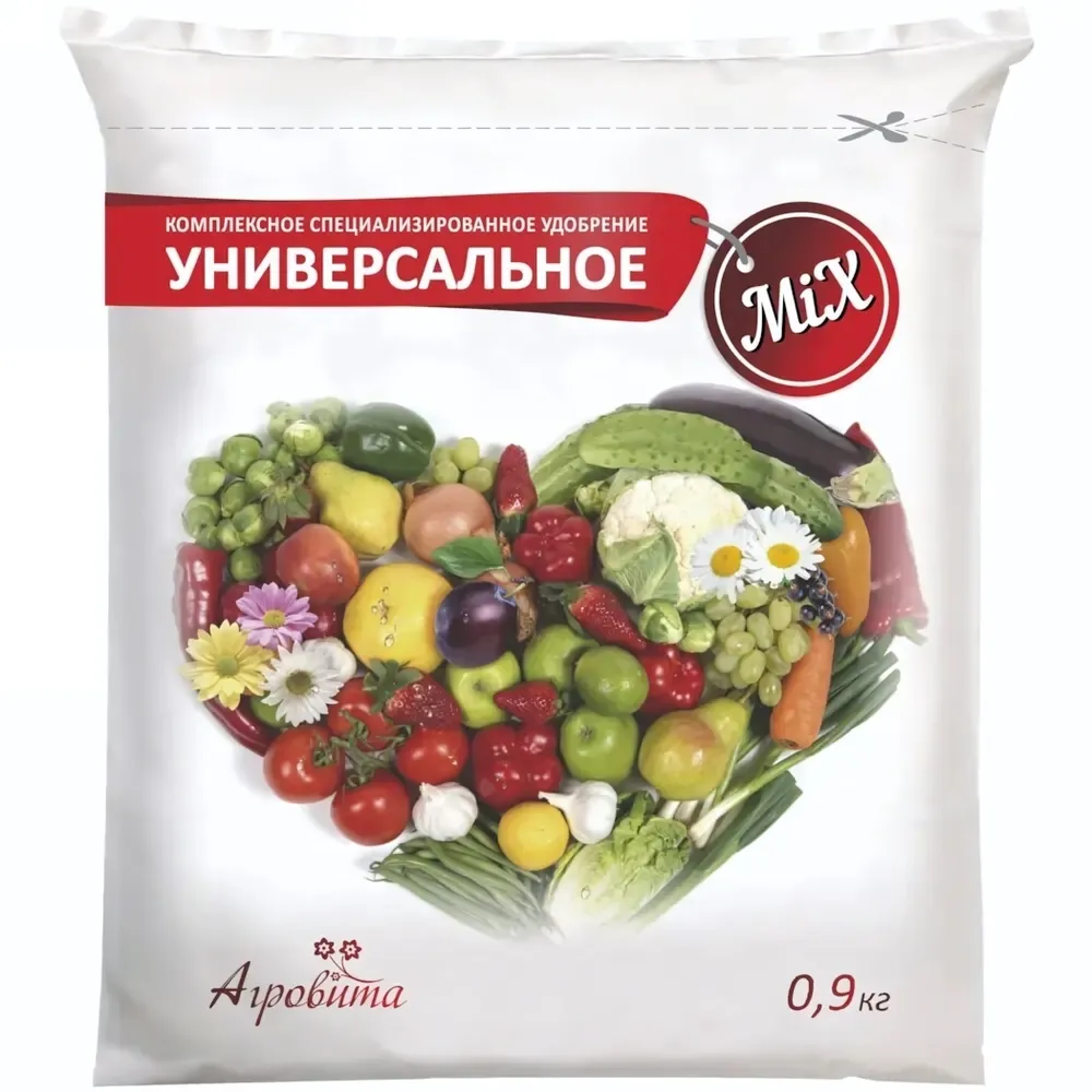 Удобрение Универсальное 0,9 кг 30шт/уп.