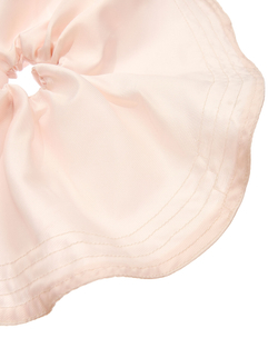 Широкая резинка для волос, розовая