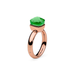 Кольцо Qudo Firenze peridot 19 мм 610858 G/RG