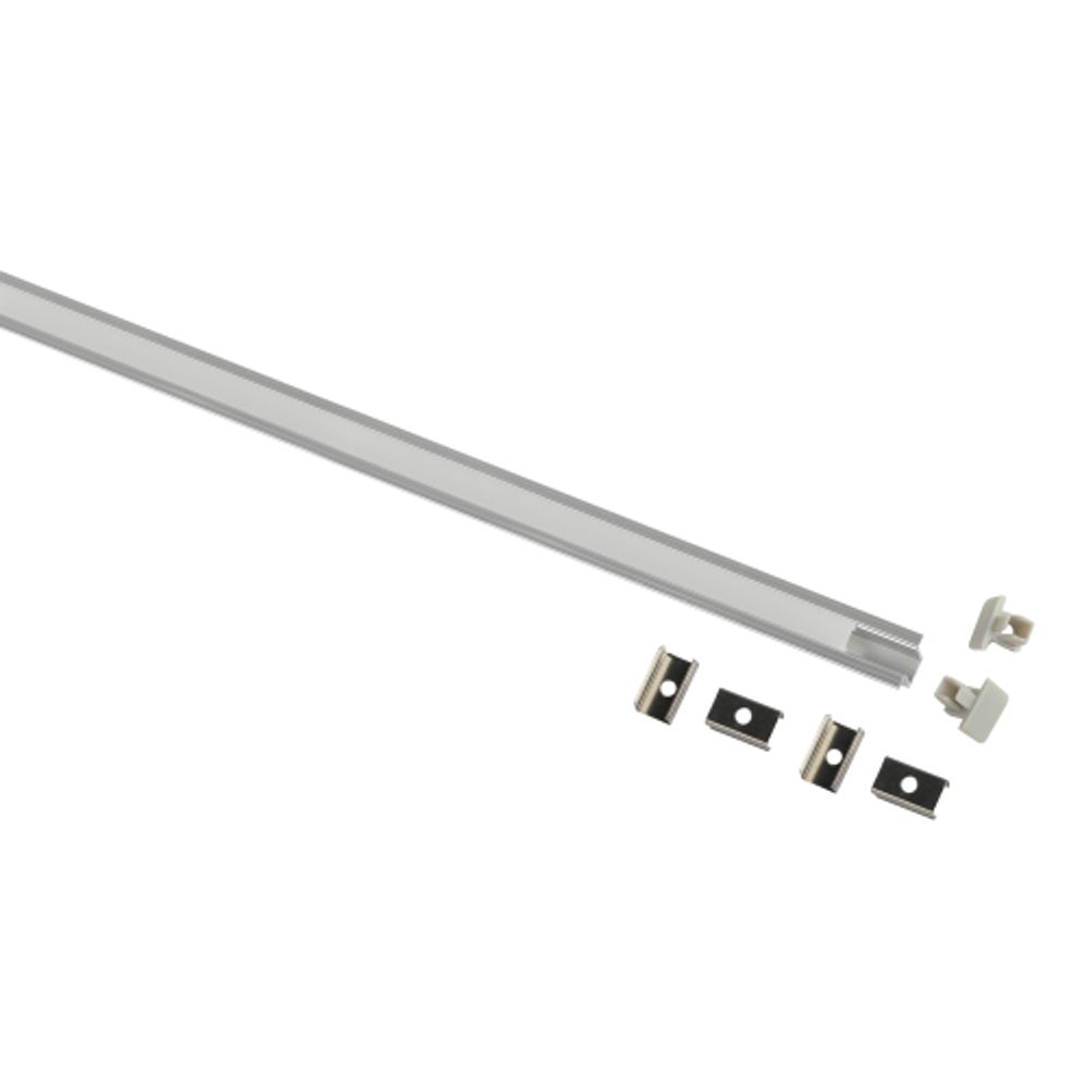 Комплект с врезным анодированным профилем ЭРА 1209 12,4х9мм 2м