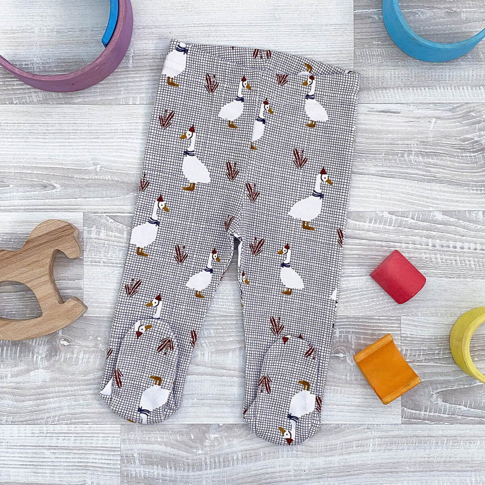 Ползунки на резинке Mjölk Гуси