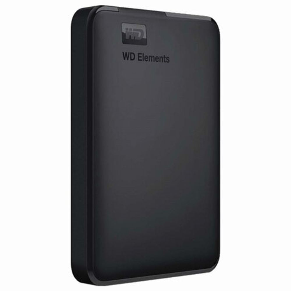Внешний жесткий диск WD Elements Portable 4TB, 2.5", USB 3.0, черный, WDBU6Y0040BBK-WESN
