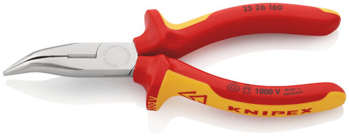 Длинногубцы хромированные KNIPEX 160 мм 2526160