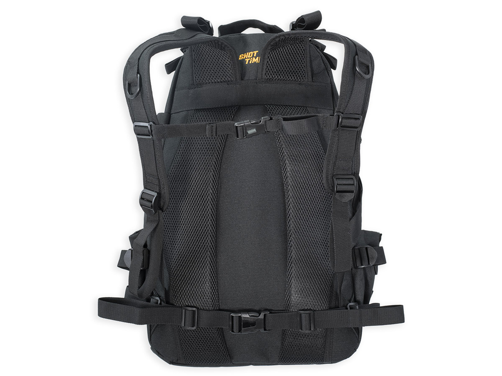 Рюкзак ShotTime городской Basic 25л, полиэстер 900D, MOLLE, 51х31х15 см, чёрный, 900г ST-BP-702 0-BK