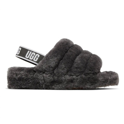 UGG Fluff Yeah Slide Grey