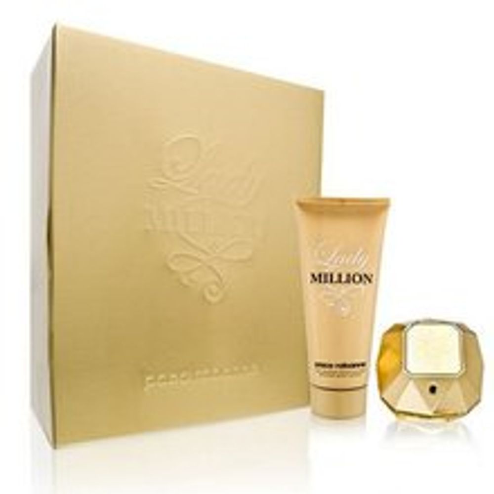 Paco Rabanne Lady Million Gift Set EDP 80 ml and Body Lotion 100 ml Lady Million 80ml Paco Rabanne Lady Million Gift Set EDP 80 ml and Body Lotion 100 ml Lady Million 80ml
