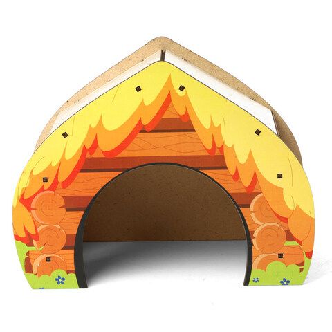 Gamma домик для мелких животных деревянный 