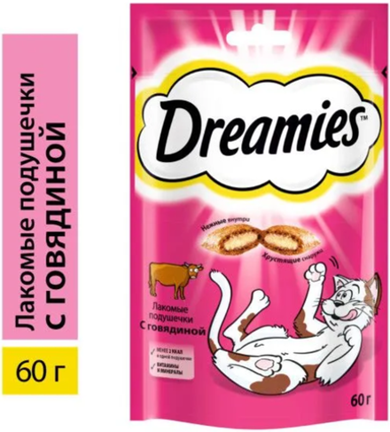 Dreamies 60г.*6 с Говядиной