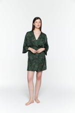 Халат из натурального шелка