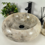 Раковина из оникса Donut Grey DO-64547 45*45*15 0202