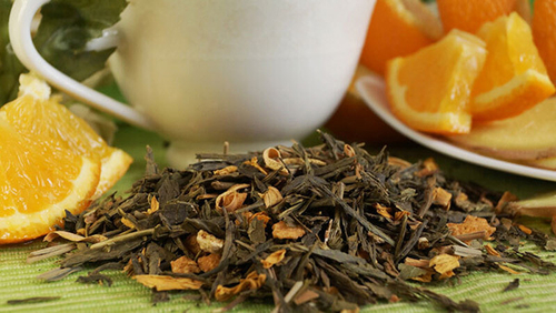 Зеленый чай Имбирный апельсин РЧК 500г