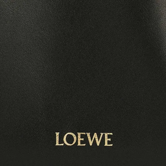 Кожаная сумка-сэтчел Loewe Paseo черный