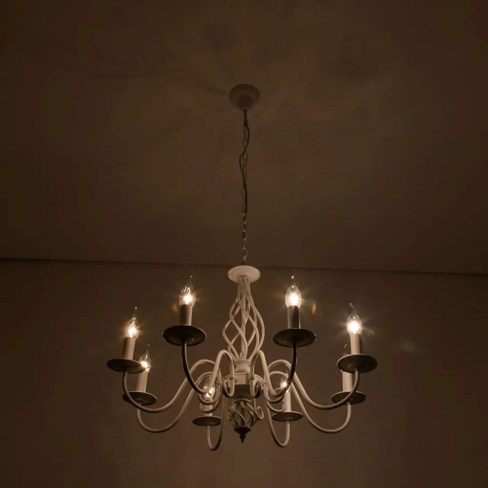 Citilux Ровена CL427180 Люстра с абажурами Белая