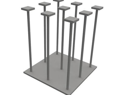 Закладная деталь 300х500х470 мм МН 154-4