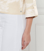 Шерстяной свитер Marc Cain - бежевый(YC 41.19 M19)