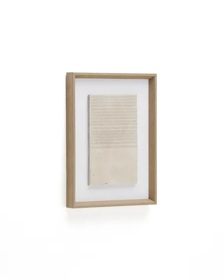 Sormina Картина с коричневыми полосками вверху 30 х 40 см