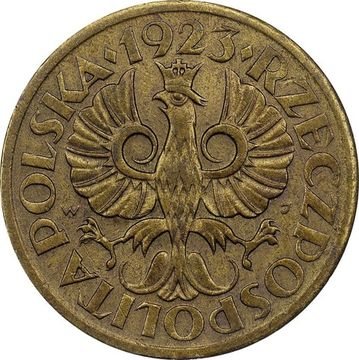 5 грошей 1923 Польша