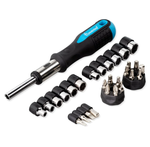 Отвертка реверсивная, набор: 28бит, SL,PH,HEX,TORX,головки, CR-V сталь, Smartbuy Tools 19475