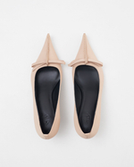 Туфли из натуральной кожи светло-бежевый